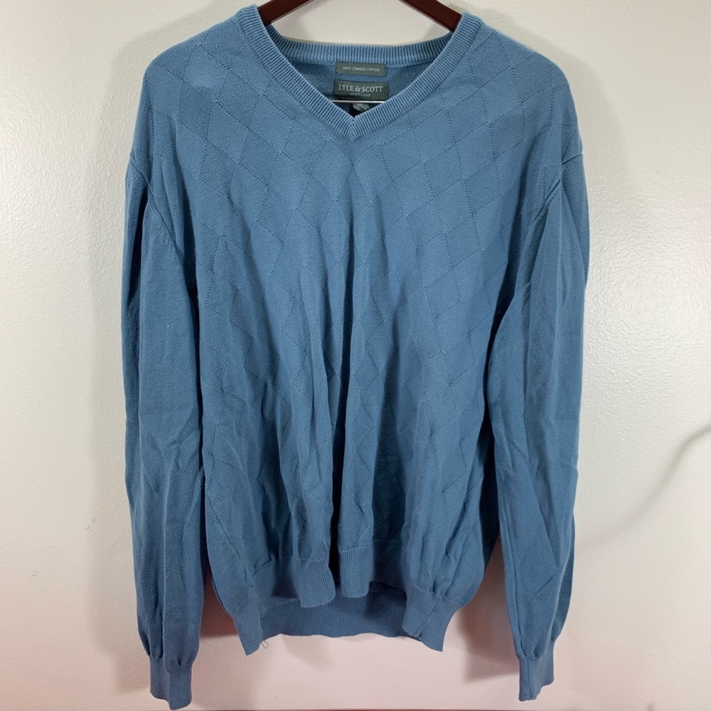 Lyle & Scott Men’s XL Blue Sweater